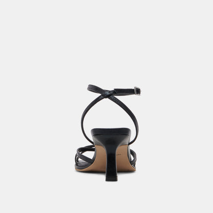 Manji Wide Midnight Patent Leather Heels | Dolce Vita Essential