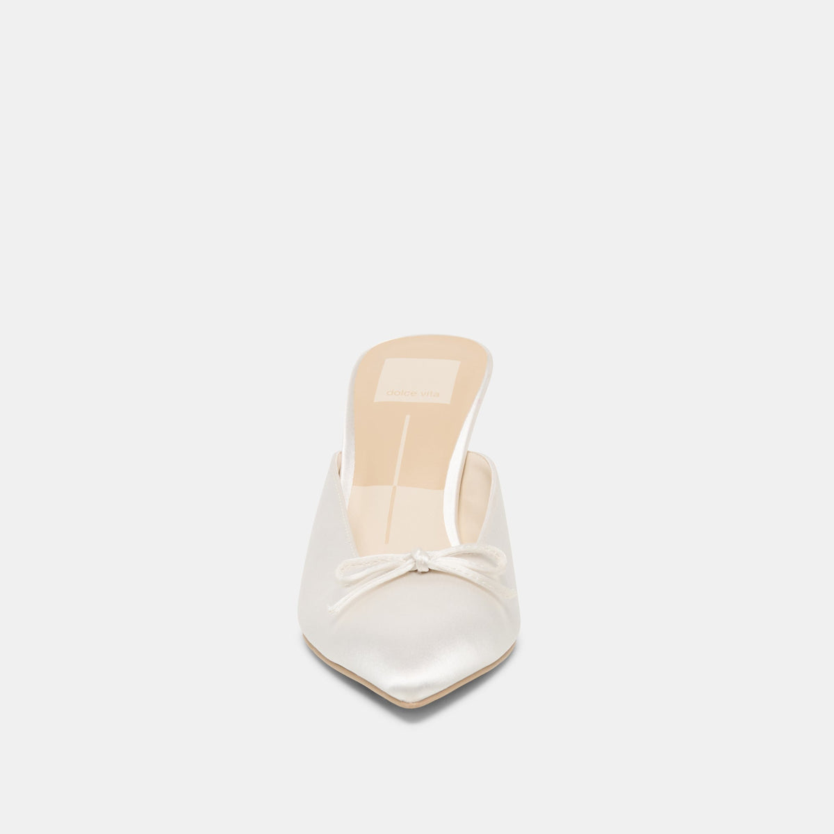 Cleo High Off White Satin Heels | Dolce Vita Hot Sale