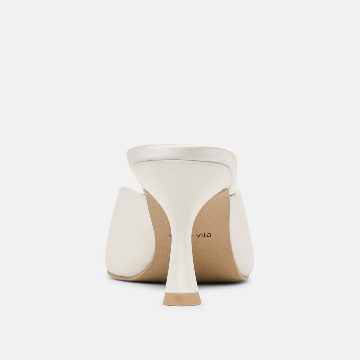 Cleo High Off White Satin Heels | Dolce Vita Hot Sale