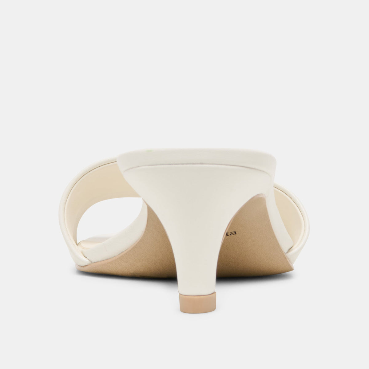 Rexa True White Leather Heels | Dolce Vita Smart Buy