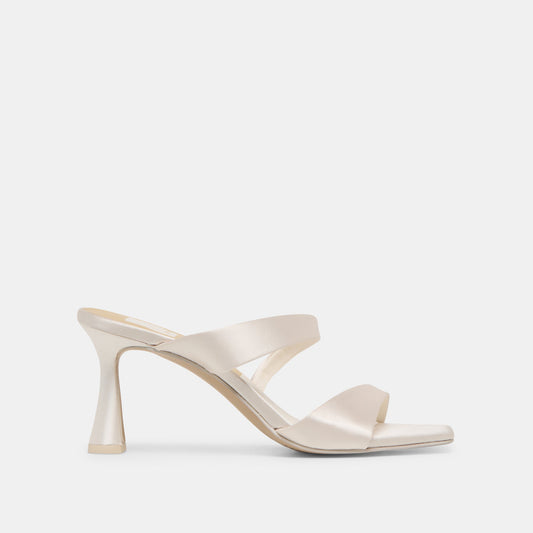 Icelyn Ivory Satin Heels | Dolce Vita Popular
