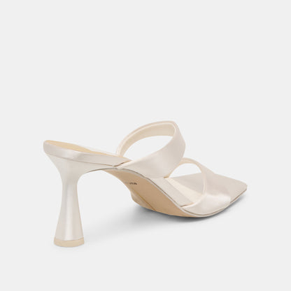 Icelyn Ivory Satin Heels | Dolce Vita Popular