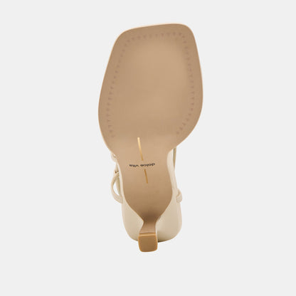 Mylee Creme Leather Heels | Dolce Vita Premium