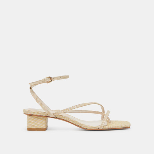 KARLOS SANDALS NATURAL WOVEN RAFFIA
 – Dolce Vita | Dolce Vita Classic
