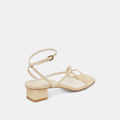 KARLOS SANDALS NATURAL WOVEN RAFFIA
 – Dolce Vita | Dolce Vita Classic