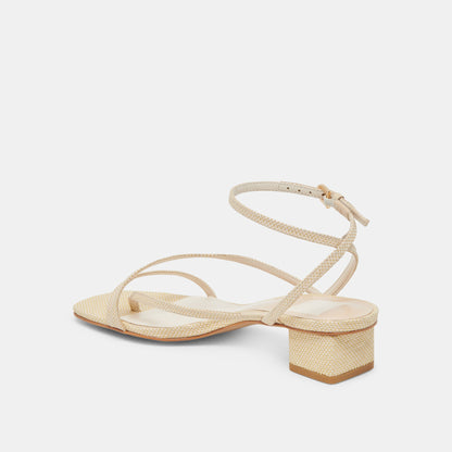 KARLOS SANDALS NATURAL WOVEN RAFFIA
 – Dolce Vita | Dolce Vita Classic