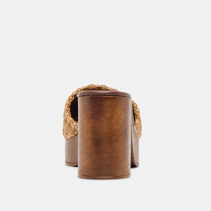 Celest Natural Raffia Heels | Dolce Vita Hot Sale