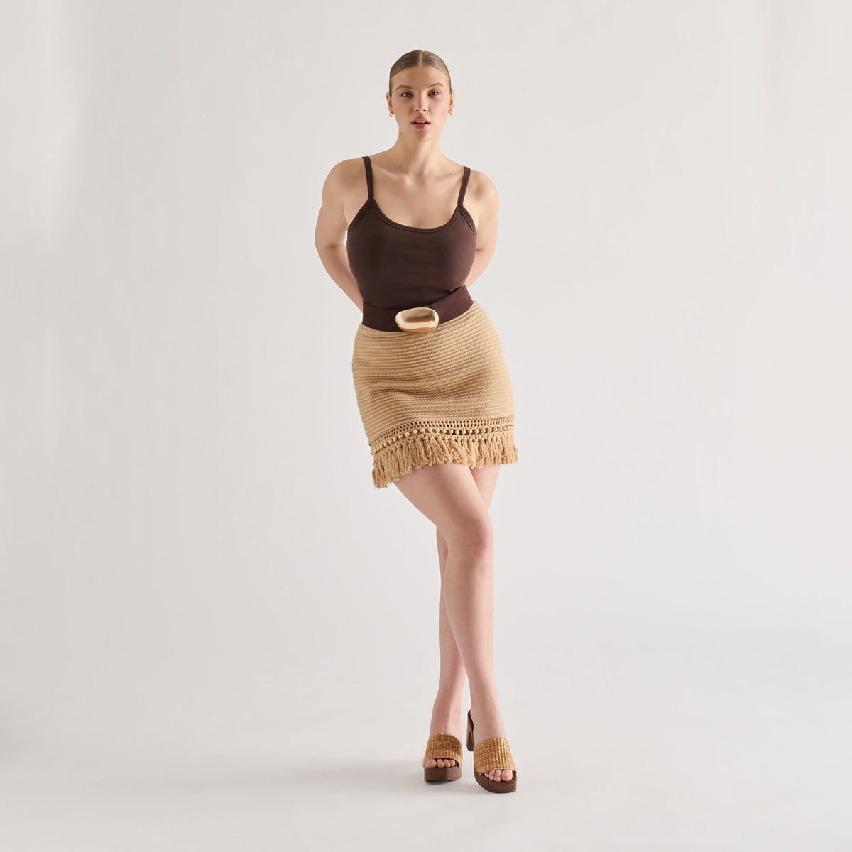Celest Natural Raffia Heels | Dolce Vita Hot Sale