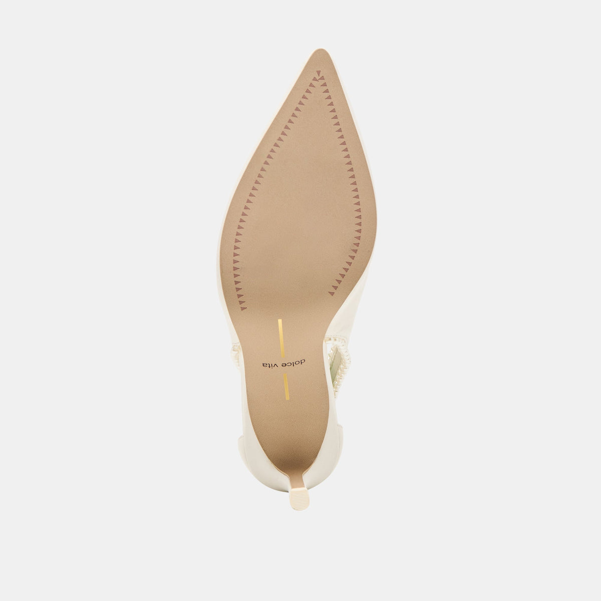 Kelson Pearl True White Leather Heels | Dolce Vita Premium