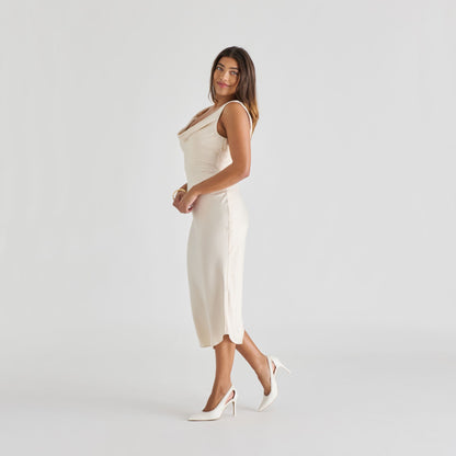 Kelson Pearl True White Leather Heels | Dolce Vita Premium