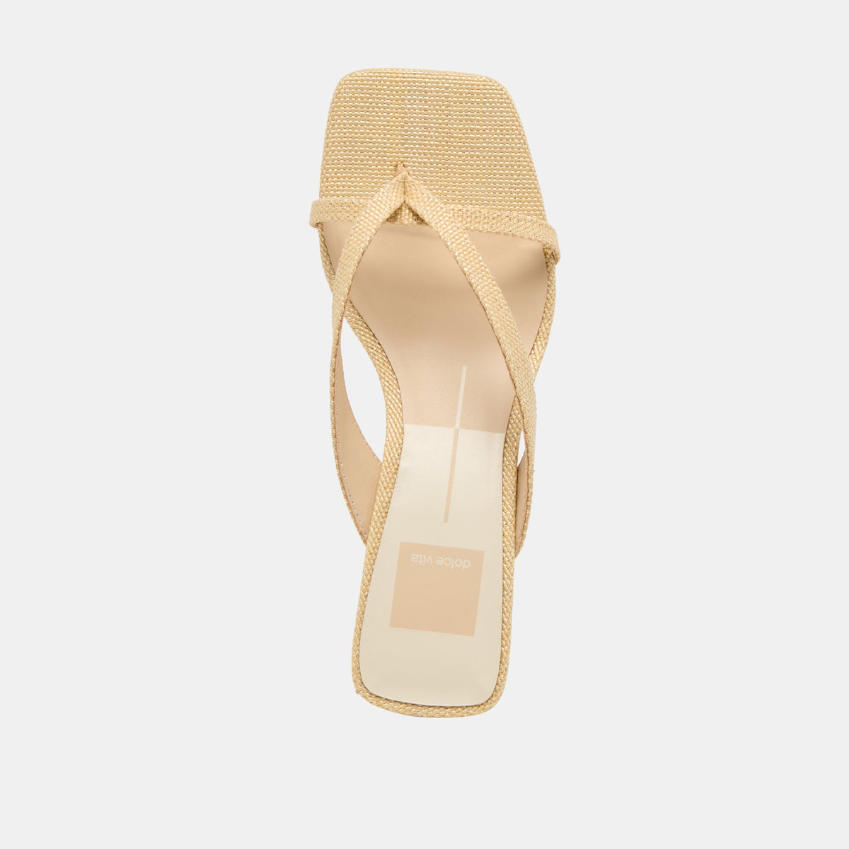 Brevel Natural Raffia Heels | Dolce Vita Classic