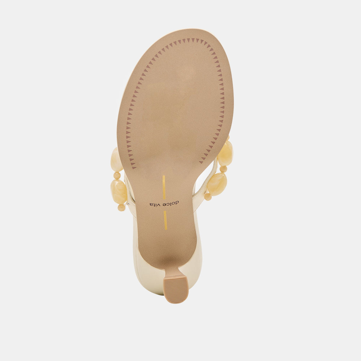 Daksie Off White Leather Heels | Dolce Vita Top Pick