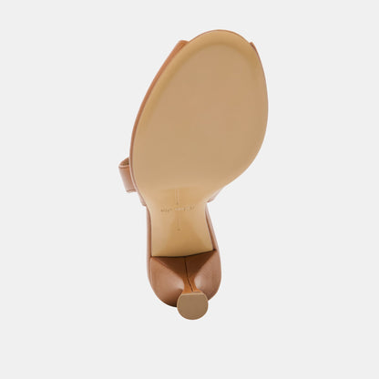 Madow Tan Leather Heels | Dolce Vita Smart Buy