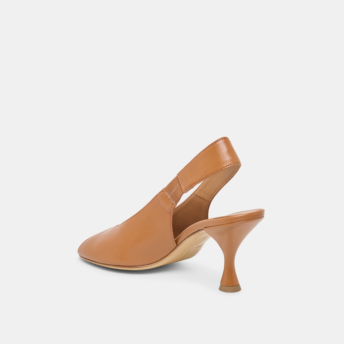 Madow Tan Leather Heels | Dolce Vita Smart Buy
