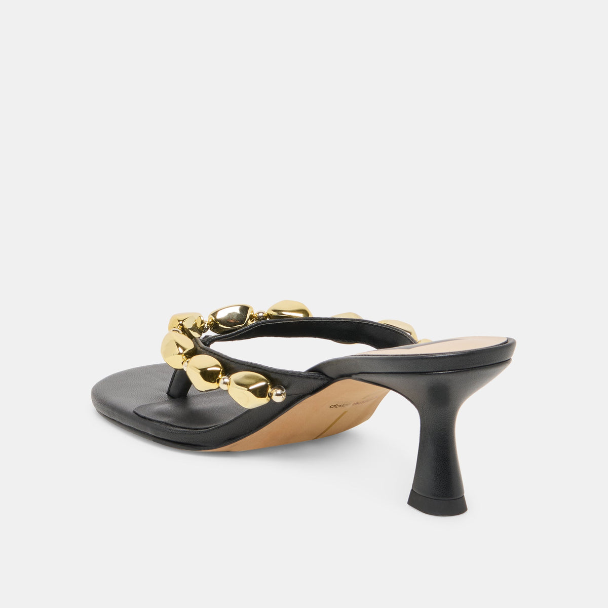 Daksie Black Leather Heels | Dolce Vita Recommended