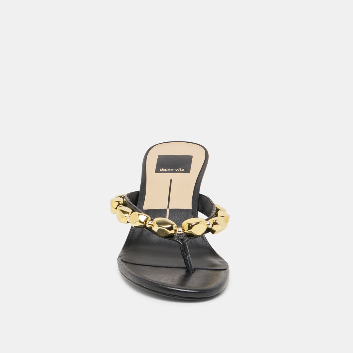 Daksie Black Leather Heels | Dolce Vita Recommended