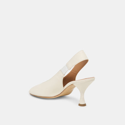 Madow Off White Leather Heels | Dolce Vita Recommended