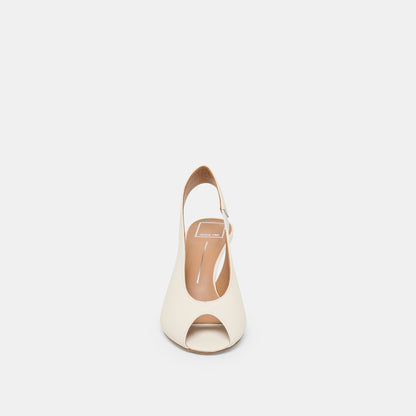 Madow Off White Leather Heels | Dolce Vita Recommended