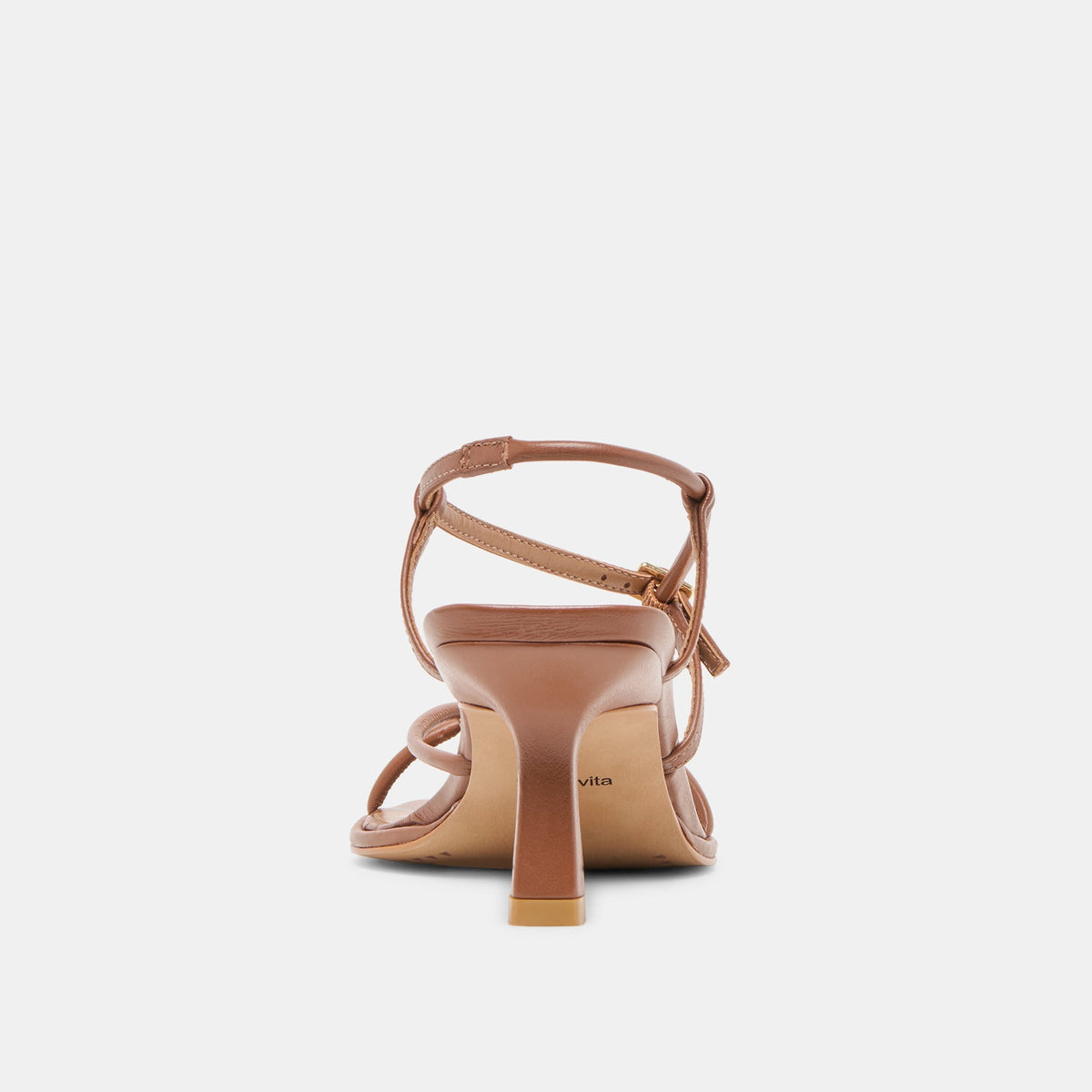 Mylee Cognac Leather Heels | Dolce Vita New