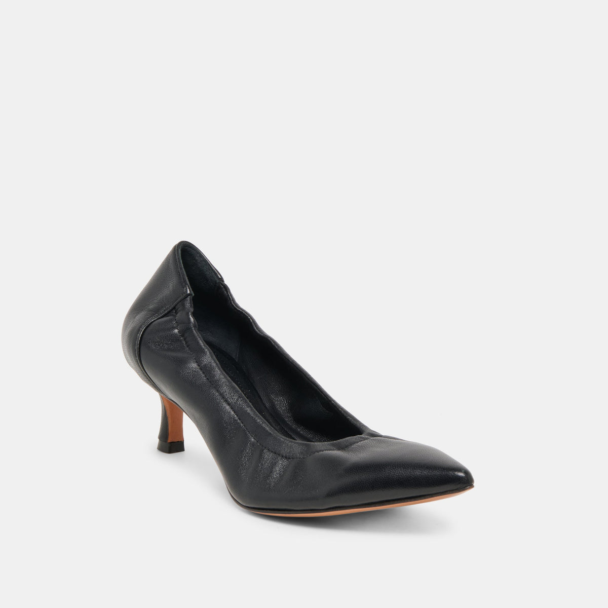 Celtin Black Leather Heels | Dolce Vita Featured