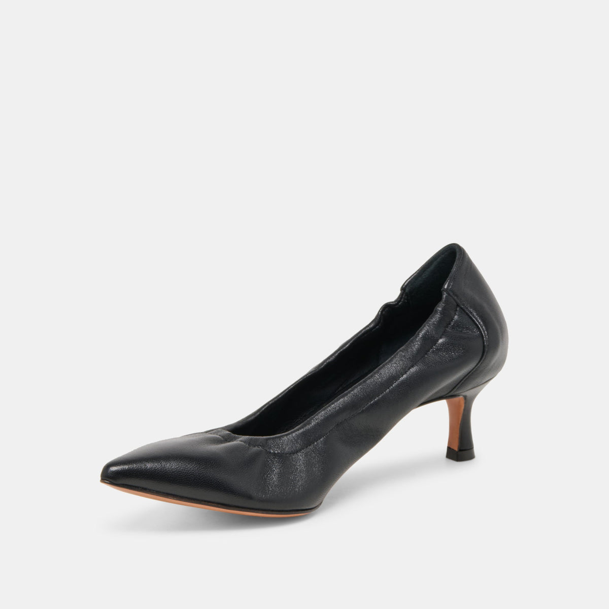 Celtin Black Leather Heels | Dolce Vita Featured