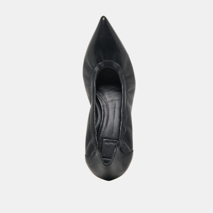 Celtin Black Leather Heels | Dolce Vita Featured