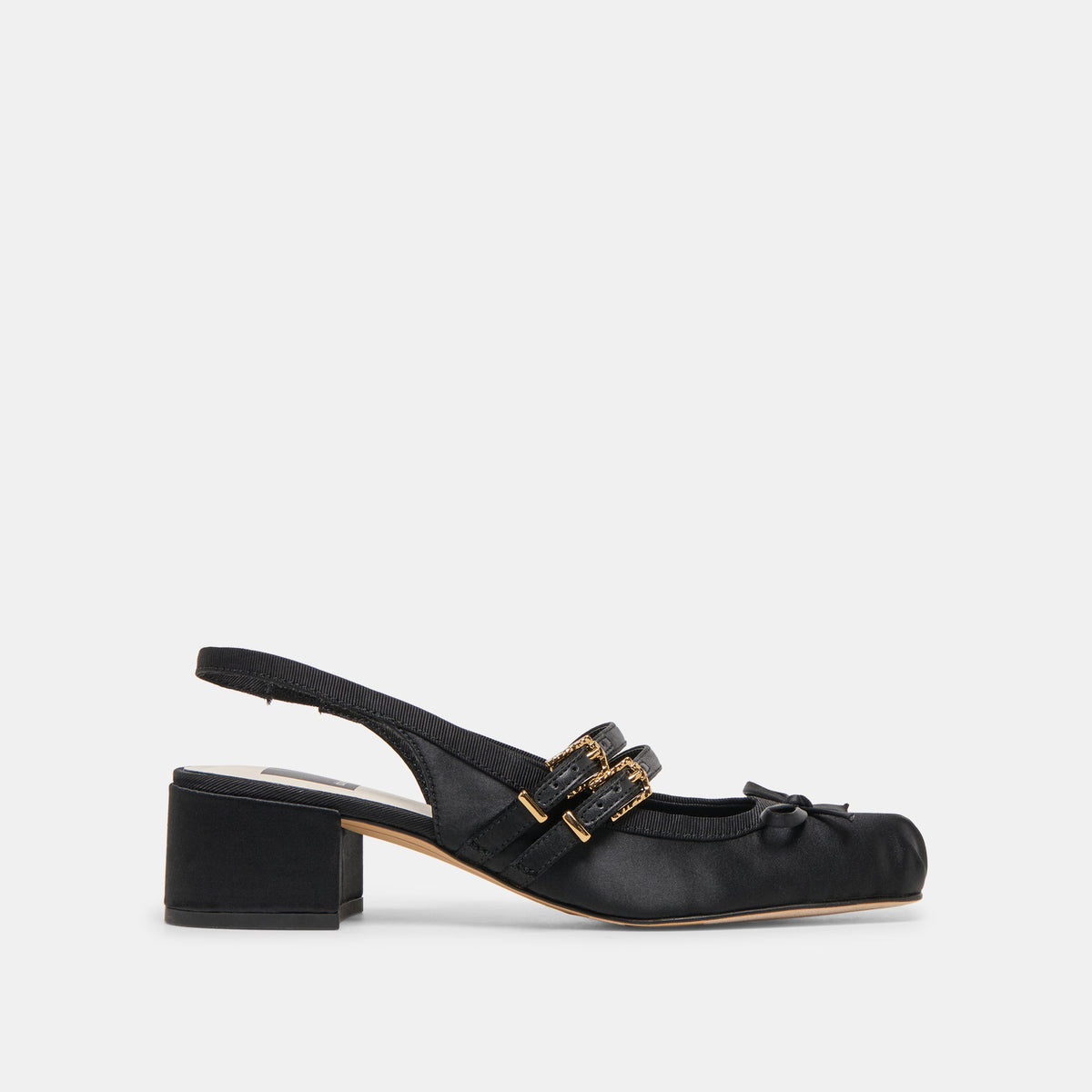 Loris Onyx Satin Heels | Dolce Vita Hot Sale