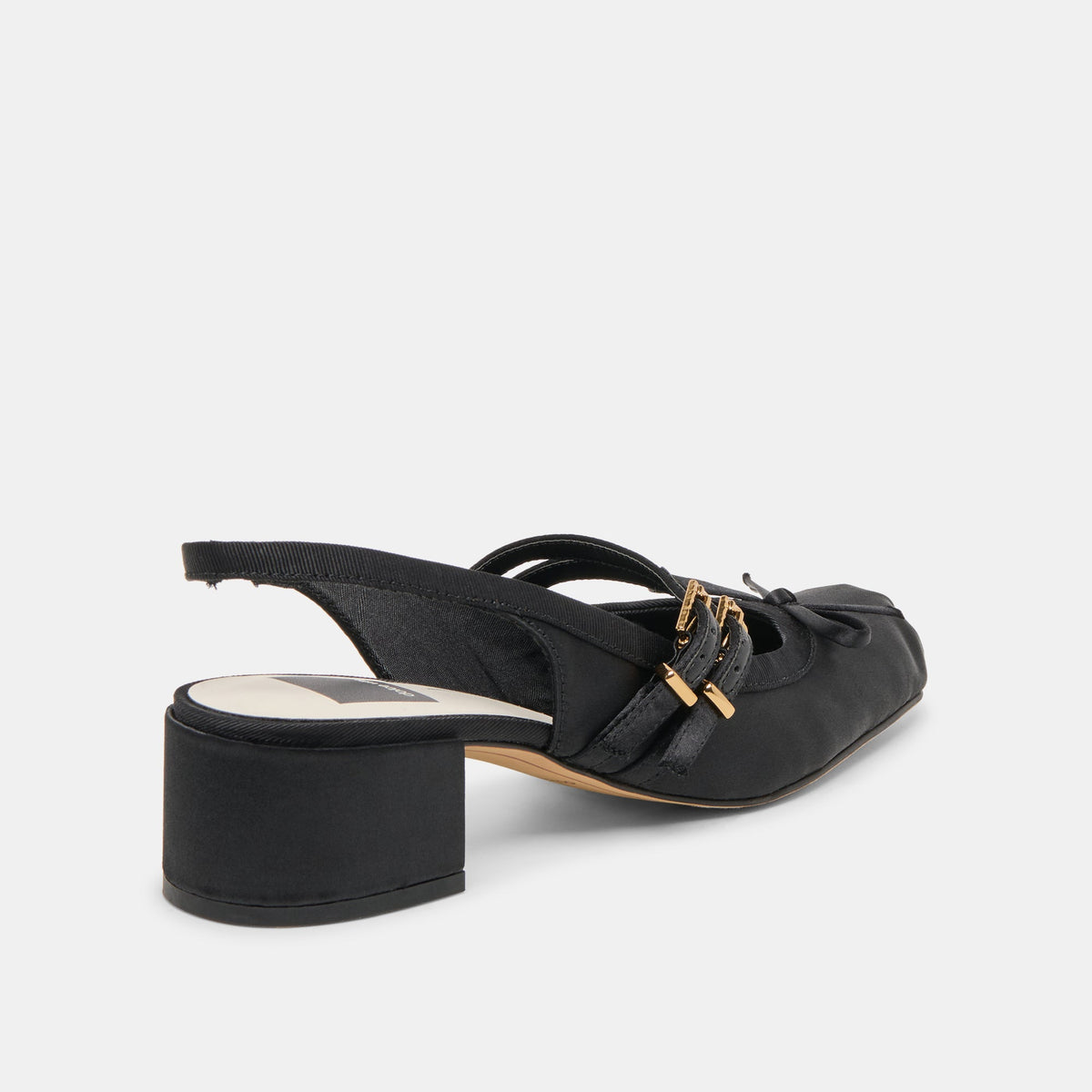 Loris Onyx Satin Heels | Dolce Vita Hot Sale