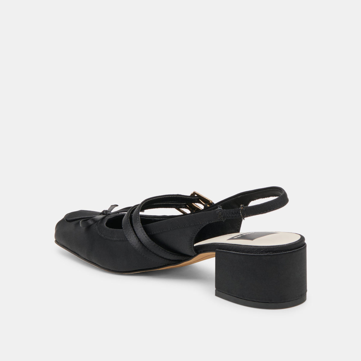 Loris Onyx Satin Heels | Dolce Vita Hot Sale