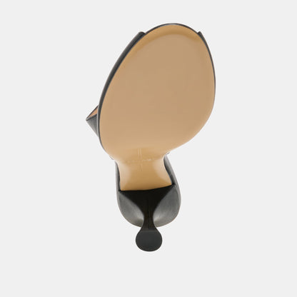 Madow Black Leather Heels | Dolce Vita Deals