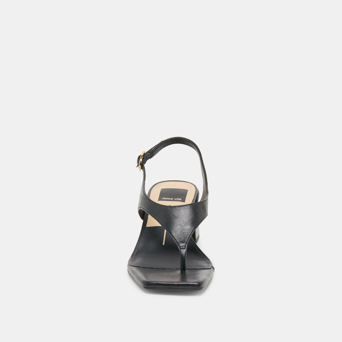 Yves Black Leather Heels | Dolce Vita Great Value
