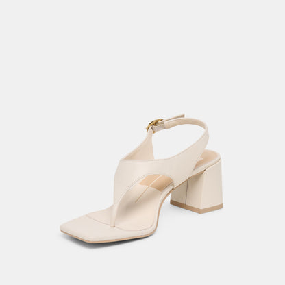 Yves Ivory Leather Heels | Dolce Vita Value