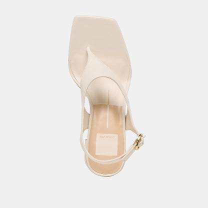 Yves Ivory Leather Heels | Dolce Vita Value