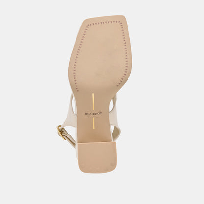 Yves Ivory Leather Heels | Dolce Vita Value