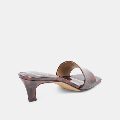 REXA Tortoise Patent Leather Kitten Heels | Dolce Vita Top Pick