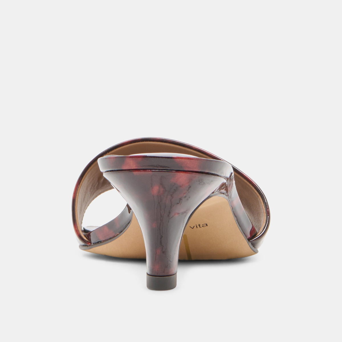 REXA Tortoise Patent Leather Kitten Heels | Dolce Vita Top Pick