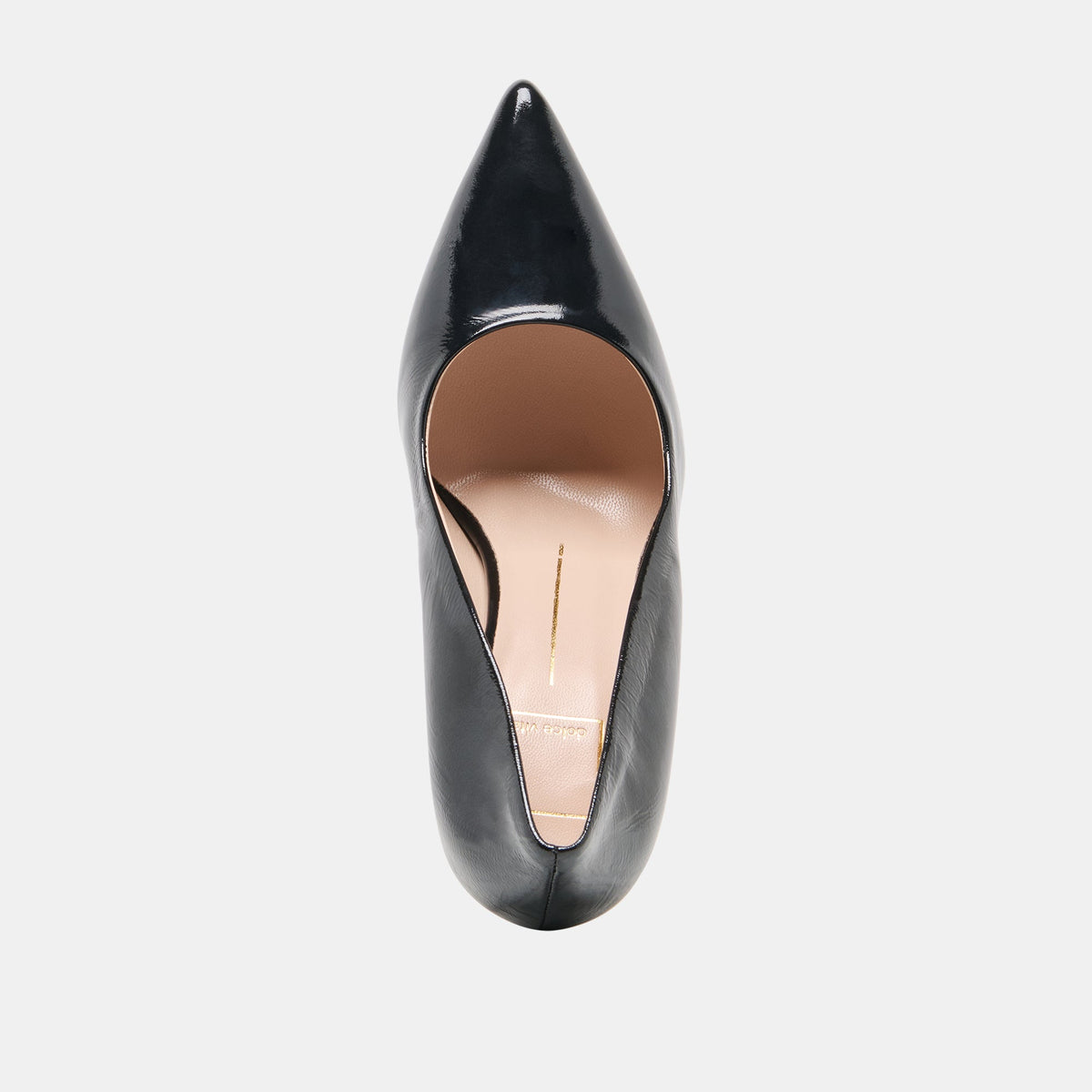 LANKY Black Leather Closed-Toe Pump Stiletto Heels | Dolce Vita Great Value