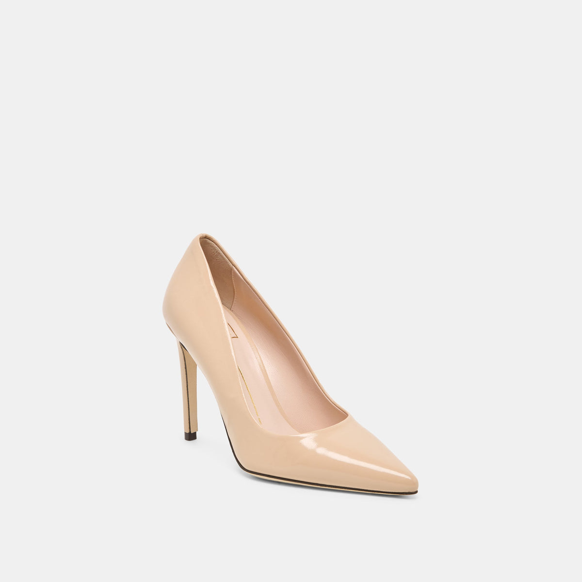 LANKY Tan Leather Closed-Toe Pump Stiletto Heels | Dolce Vita Latest