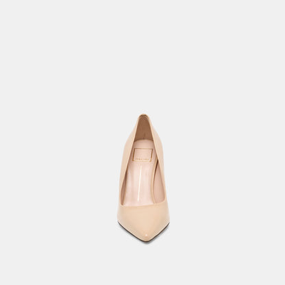 LANKY Tan Leather Closed-Toe Pump Stiletto Heels | Dolce Vita Latest
