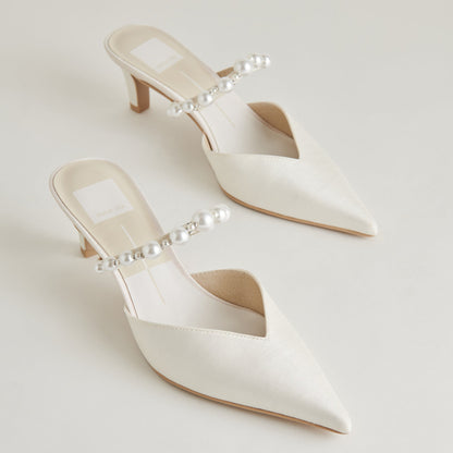 Kanika Pearl Mid Vanilla Pearl Heels | Dolce Vita Special Offer