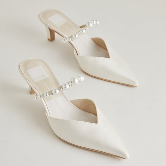 Kanika Pearl Mid Vanilla Pearl Heels | Dolce Vita Special Offer