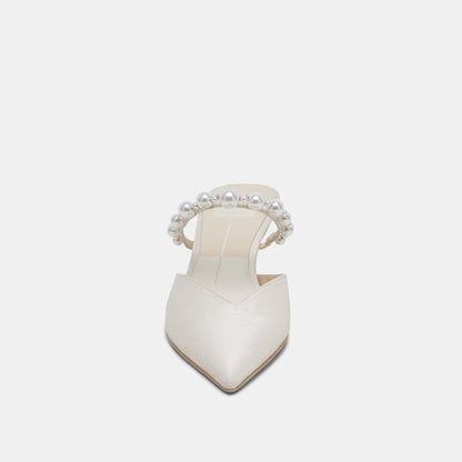 Kanika Pearl Mid Vanilla Pearl Heels | Dolce Vita Special Offer
