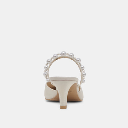 Kanika Pearl Mid Vanilla Pearl Heels | Dolce Vita Special Offer