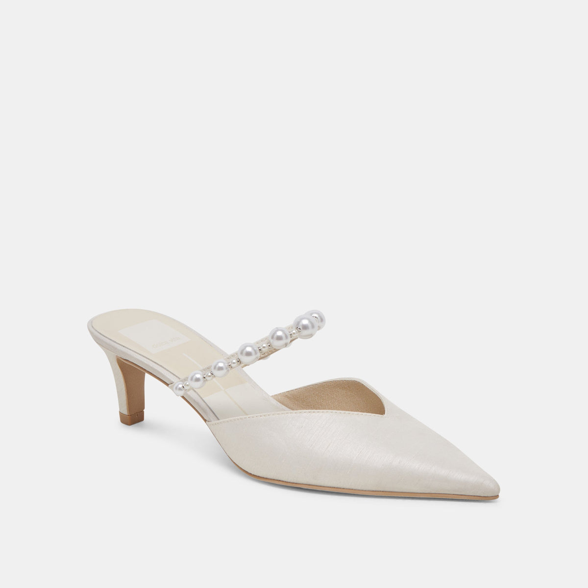 Kanika Pearl Mid Vanilla Pearl Heels | Dolce Vita Special Offer
