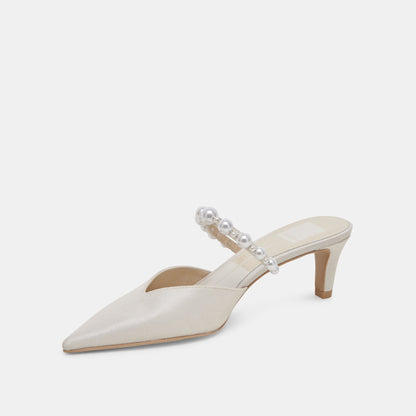 Kanika Pearl Mid Vanilla Pearl Heels | Dolce Vita Special Offer