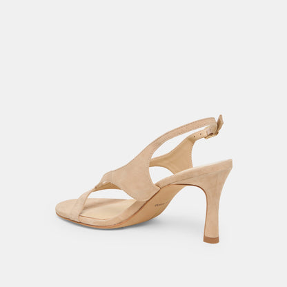 Izela Bamboo Suede Heels | Dolce Vita Quality
