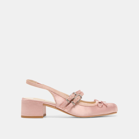 Loris Blush Satin Heels | Dolce Vita Discount