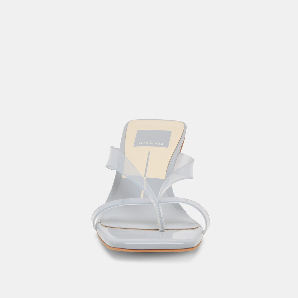 Brevel Vinyl Dusty Blue Jelly Heels | Dolce Vita Featured