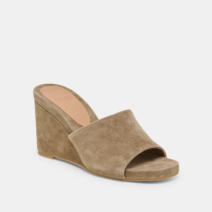 Holta Olive Suede Wedges | Dolce Vita Essential