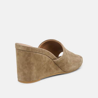 Holta Olive Suede Wedges | Dolce Vita Essential